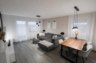 Wohnung kaufen in 89518 Heidenheim, Attraktive, umfassend modernisierte 3,5-Zimmer-Wohnung mit Südbalkon und Weitblick in begehrter Höhe