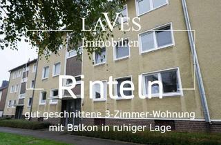 Wohnung kaufen in 31737 Rinteln, gut geschnittene 3-Zimmer-Wohnung