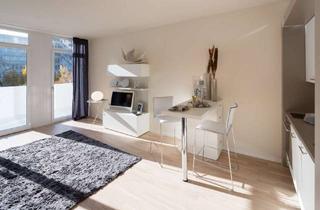 Wohnung kaufen in Vogelweidestraße, 81677 Bogenhausen, Voll möblierte 1-Zimmer-Wohnung in München-Bogenhausen mit großem Balkon