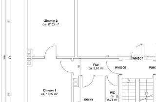 Wohnung mieten in Wendemuthstraße 48, 22041 Wandsbek, Helle 2-Zimmer-Wohnung im 2. OG in Hamburg-Wandsbek