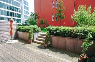 Wohnung mieten in 60327 Gutleutviertel, WOHNRARITÄT - 2-ZIMMER-GARTENWOHNUNG IM WESTHAFEN FRANKFURT