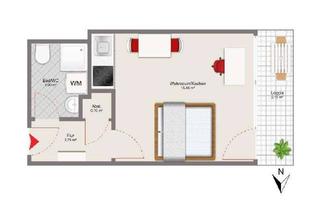Wohnung mieten in Leopoldstraße 249, 80807 Milbertshofen-Am Hart, APARTMENT VOLLMÖBLIERT