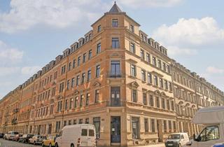Wohnung mieten in Hertelstraße 24, 01307 Johannstadt-Nord, 3-Zimmer-Maisonette-Wohnung mit Balkon in Dresden-Johannstadt - direkt neben Universitätsklinikum