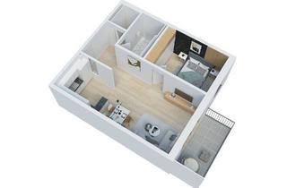 Wohnung mieten in Berliner Straße 13 + 15, 78112 St. Georgen, Moderne 2 Zi. Wohnung mit neuwertiger Einbauküche und Tiefgaragenstellplatz