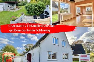 Einfamilienhaus kaufen in 24837 Schleswig, Neuer Preis: Charmantes Einfamilienhaus mit großem Garten in Schleswig