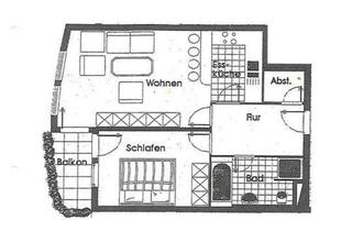 Wohnung mieten in Gustav-Klimpel-Straße 18, 01705 Freital, * 2-Zimmerwohnung mit Balkon, Laminat, offener Küche, Wanne und Tiefgaragenstellplatz! *