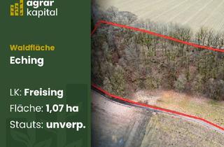 Gewerbeimmobilie kaufen in 85386 Eching, AgrarKapital: Forstwirtschaftliche Fläche in Eching - Wald mit 1,07 ha mit Eiche, Buche