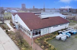 Gewerbeimmobilie kaufen in 39261 Zerbst, Repräsentativer Gewerbekomplex auf ca. 14.300 m2: Moderne Büroflächen & Hallenstruktur in guter Lage