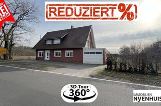 Einfamilienhaus kaufen in 26892 Kluse, stark im Preis gesenkt ** Einfamilienhaus mit großem Grundstück ** Garage mit Werkstatt ** provisionsfrei für den Käufer