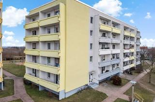 Wohnung kaufen in Wanzlebener Weg 20, 06179 Teutschenthal, Solide Kapitalanlage oder Eigentumswohnung: 3-Raumwohnung mit Balkon und Stellplatz in Teutschenthal