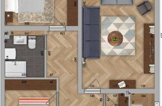 Wohnung kaufen in 52146 Würselen, behindertengerechte vermietete 3 Zimmer-Wohnung m. Loggia Würselen