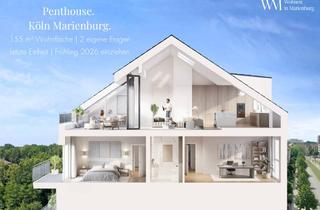 Penthouse kaufen in Bonner Straße 397, 50968 Marienburg, Neubau Erstbezug: Exklusives 4-Zimmer Penthouse mit Dachterrasse und Balkon