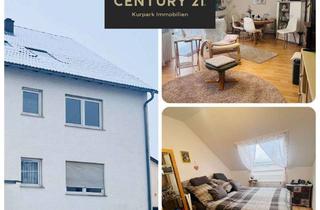 Wohnung kaufen in 61231 Bad Nauheim, Gepflegte 2-Zimmer-Dachgeschosswohnung mit Balkon