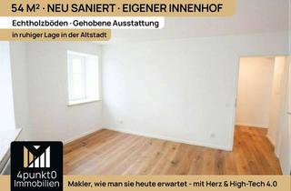 Wohnung mieten in 86653 Monheim, Erstbezug nach Sanierung: 2 Zimmer, ca. 54 m², Terrasse, Tageslichtbad, Eichenholzböden