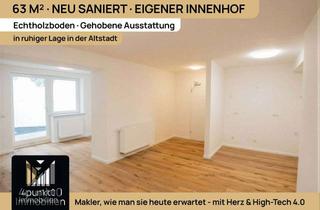 Wohnung mieten in 86653 Monheim, Erstbezug nach Sanierung: 2 Zimmer, ca. 63 m², Terrasse, Tageslichtbad, Eichenholzböden