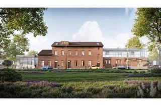 Gewerbeimmobilie kaufen in Gerhard-Ellrodt-Straße 38a, 04249 Großzschocher, Einzigartige Gewerbeimmobilie mit Baugenehmigung: Denkmalgeschützter Bahnhof Leipzig-Großzschocher