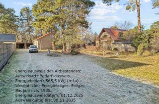 Immobilie kaufen in 16515 Oranienburg, Schönes und großes Grundstück mit Altbestand in Oranienburg-Lehnitz