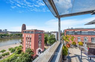 Penthouse kaufen in 60314 Frankfurt, Luxus-Penthouse direkt am Main – 4 Zimmer mit Terrassen in Frankfurt-Ostend