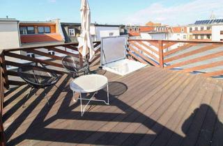 Wohnung kaufen in 04109 Leipzig, Leipzig - Willkommen in Ihrer 2-Zimmer-Whg. mit eigener Dachterrasse - voll möbliert! Citynahes Wohnen!