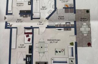 Wohnung kaufen in 86420 Diedorf, Diedorf - Lichtdurchflutet Wohnung 3ZKB -wallbox,abstellraum, Balkonüberd.