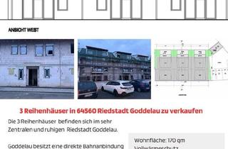 Haus kaufen in 64560 Riedstadt, Riedstadt - 3 Reihenhäuser in 64560 Riedstadt Goddelau zu verkaufen
