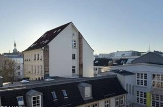 Wohnung kaufen in Lange Reihe 81, 20099 St. Georg, HH-St. Georg mit Ausblick! Modernes 1- Zi.-Apartment, Endetage, Lift, PKW-Stellplatz, großer Balkon