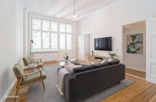 Wohnung kaufen in Bayerische Straße, 10707 Wilmersdorf, Wohnen in Ku’damm-Nähe: Charmante 4-Zimmer-Altbauwohnung mit Loggia