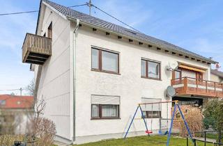 Wohnung kaufen in 86405 Meitingen, Sanierte 3,5-Zimmer-Dachgeschoss-Wohnung mit Gartenanteil in Meitingen-Herbertshofen