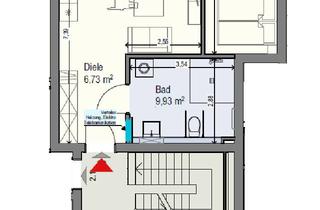 Wohnung mieten in Hintergasse, 55234 Biebelnheim, Schicke 2-Zimmer Wohnung mit Terrasse in Biebelnheim