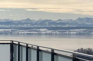 Wohnung mieten in 88719 Stetten, Herrliche See- und Alpensicht - 4 Zimmer - 130 qm - mit Gartenanteil