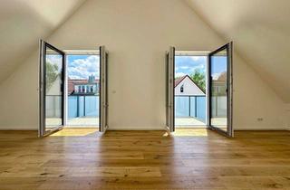 Wohnung mieten in Münchner Straße 31, 85757 Karlsfeld, Neubau - Sehr helle 2-Zimmer DG-Wohnung mit Balkon und Tiefgarage in Karlsfeld/Rothschwaige