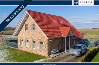 Haus kaufen in 26524 Hagermarsch, Wo Weitblick auf Leuchtturm trifft - Modernes Friesenhaus mit Weitblick in Hagermarsch