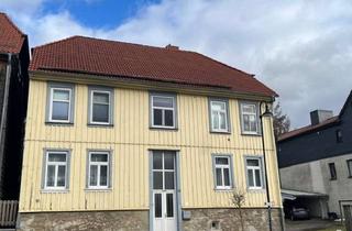 Haus kaufen in 38875 Elbingerode, Zweifamilienhaus mit 3 Garagen in zentraler Lage