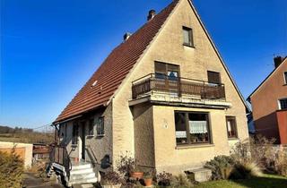 Haus kaufen in 97519 Riedbach, Renovierer aufgepasst... familienfreundliches Haus mit Garage und großem Garten in sonniger Lage, W