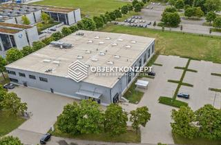 Gewerbeimmobilie kaufen in 78579 Neuhausen, Hightech Produktionshalle mit Bürotrakt & Reservefläche – provisionsfrei kaufen
