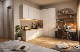 Anlageobjekt in 16225 Eberswalde, WE 33: Eberswalde: ERSTBEZUG im LUXUS Neubau: 1-Zi mit 21m² MIT BALKON ab 2027 BEZUGSBEREIT