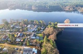 Grundstück zu kaufen in 15755 Teupitz, IMMOBERLIN.DE - Fantastische Wasserlage: Schönes Baugrundstück mit Seezugang