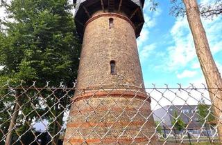 Gewerbeimmobilie kaufen in 63457 Hanau, So etwas bekommen Sie nie wieder! Wasserturm mit Baugenehmigung für Büro- und Praxisflächen in Hanau