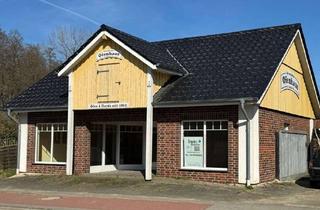 Immobilie mieten in Kirchwistedter Hauptstraße, 27616 Kirchwistedt, Lichtdurchflutetes Ausstellungshaus/Gewerbefläche direkt an der B71, Hauptstraße in Kirchwistedt