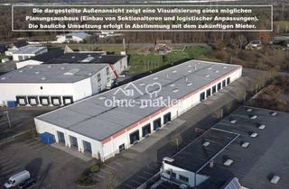 Geschäftslokal mieten in Zunftweg 10, 46562 Voerde, 4.214 m² Logistik- und Produktionshalle – 12.648 m² Grundstück – großzügige Andienungsflächen