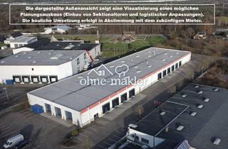 Büro zu mieten in 46562 Voerde, 4.214 m² Logistik- und Produktionshalle - 12.648 m² Grundstück - großzügige Andienungsflächen