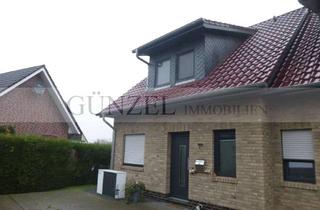 Doppelhaushälfte kaufen in 26683 Saterland, Doppelhaushälfte mit Carport und Terrasse in Saterland zwischen Leer und Oldenburg