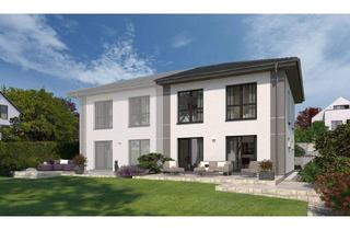 Doppelhaushälfte kaufen in 61440 Oberursel, Oberursel (Taunus) - Doppelhaushälfte mit elegantem Walmdach - bezugsfertig inkl. Grundstück