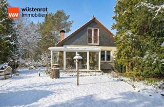 Einfamilienhaus kaufen in 15528 Spreenhagen, Spreenhagen / Braunsdorf - Wohnen am Wasser auf 80 m² : Ihr Ruhepol mit Wintergarten, Waldnähe und privatem Bootsliegeplatz