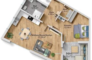 Wohnung kaufen in 97990 Weikersheim, Green Living Weikersheim - Moderne Neubauwohnungen im KfW-40-QNG-Standard
