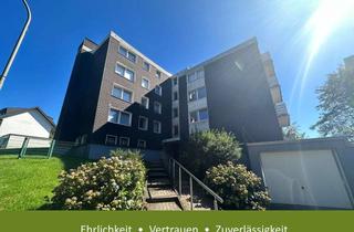 Wohnung mieten in 51702 Bergneustadt, Großzügige 4-Zimmer-Wohnung mit Balkon und Garage in Bergneustadt-Hackenberg