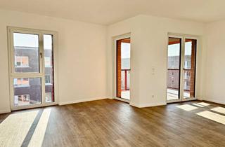 Wohnung mieten in Kattenbrookstrift 76, 30539 Bemerode, Neubau-Gebiet Hannover Kronsrode: Einbauküche, Süd-Loggia, Fußbodenhzng, Abstellr., Lift, TG, Keller