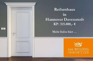 Reihenhaus kaufen in 30455 Davenstedt, Reihenhaus in Hannover Davenstedt!