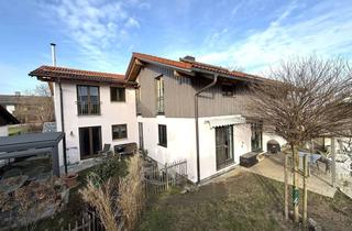 Haus kaufen in 83549 Eiselfing, idyllische Haushälfte in Weilerlage: neuwertige 3-Zimmer mit kl. Garten