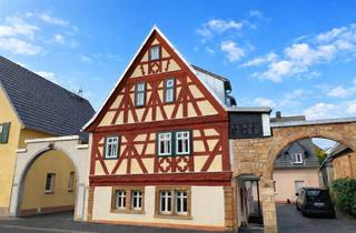 Haus mieten in Pflaumbachstraße 22, 63762 Großostheim, Historisches Fachwerkhaus von 1719 - hochwertig saniert, Wintergarten & Sonnenhaus-Energie
